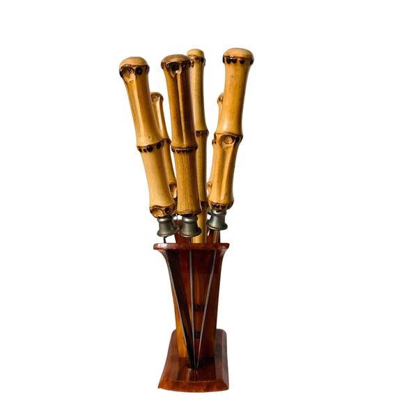 Vintage Bakelite Rostfrei Solingen Knife Set - Picture 5 of 13